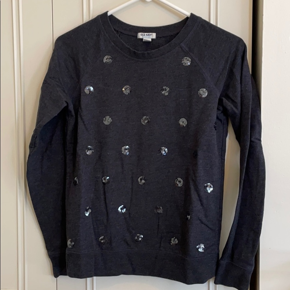 Old Navy Sequined Sweatshirt